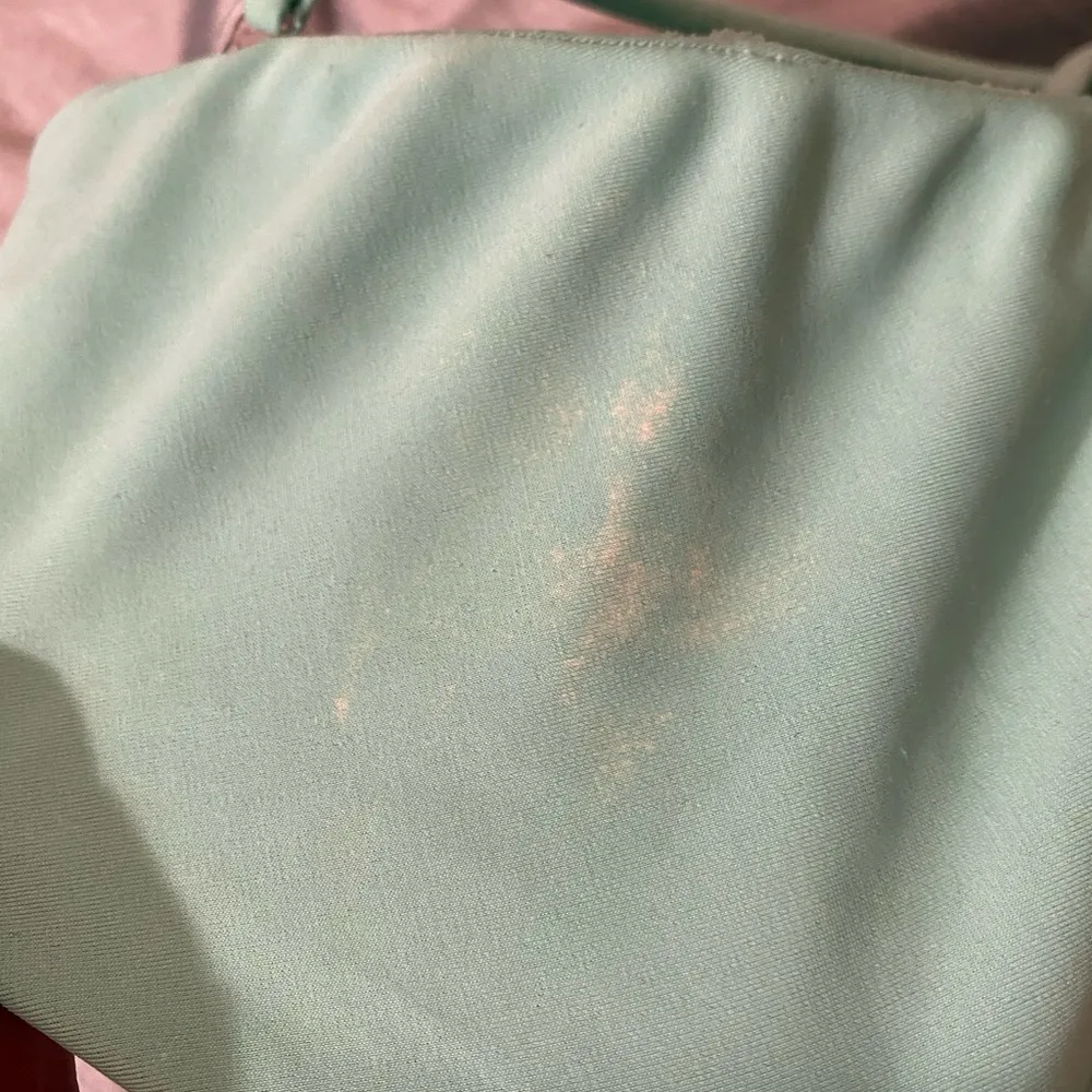 Mint Green & Pink Floral O’Neill Bikini Set Women’s Size Small / Medium Swimsuit - Image 7