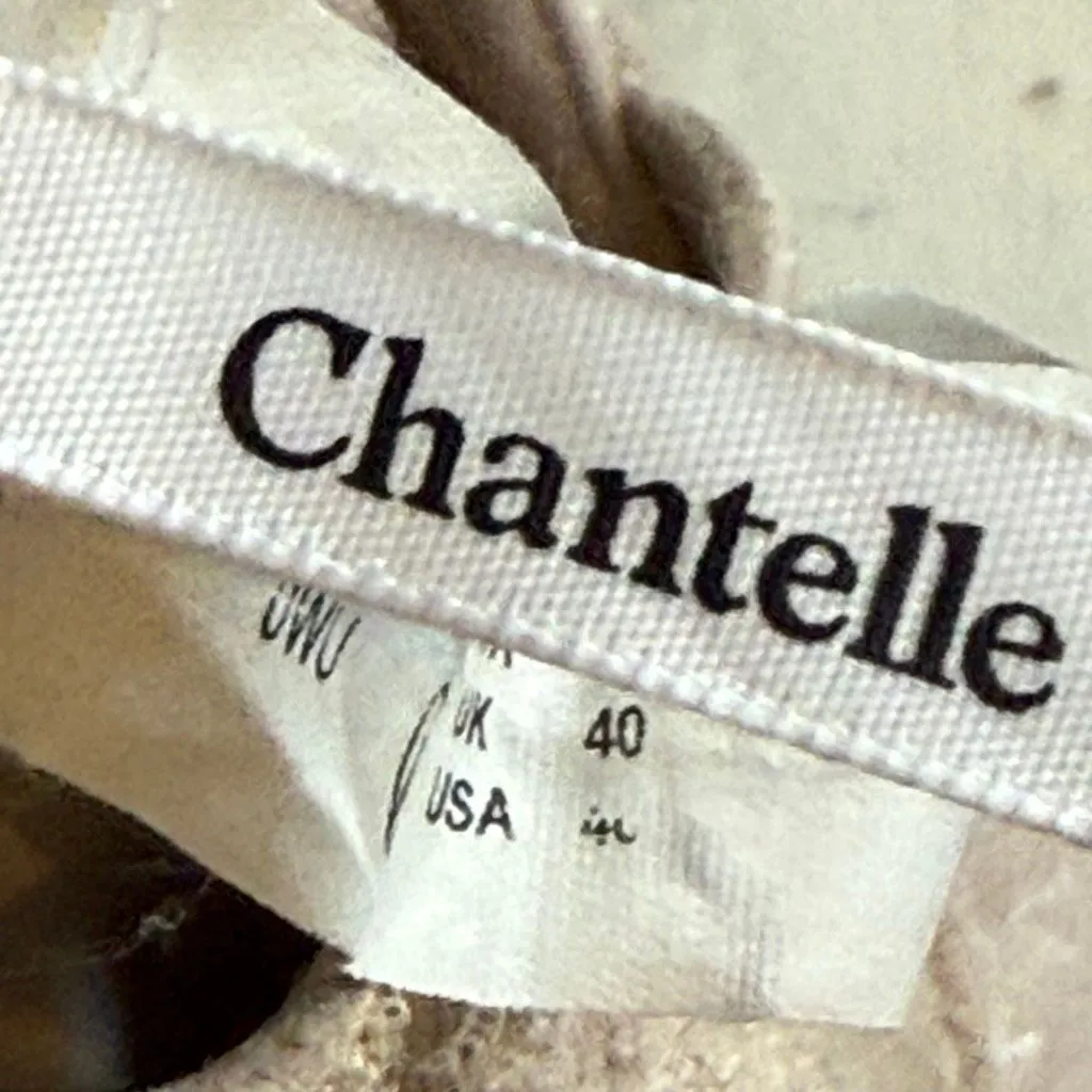 Chantelle tan C Magnifique Molded Minimizer Underwire Bra size 40C - Image 6