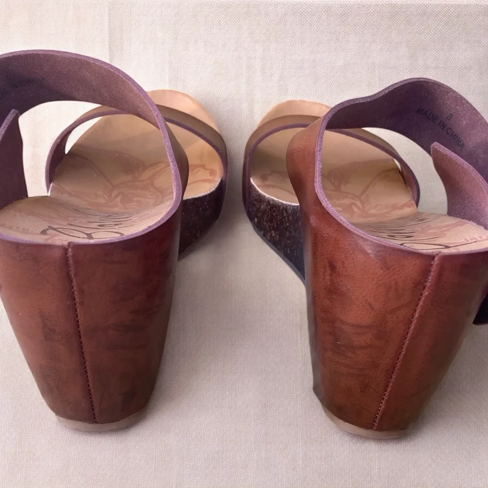 Blowfish Brown Strappy Wedge Sandals Size 8
Preowned - Image 5