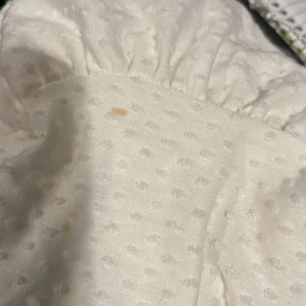 DEE ELLY, Women’s(Junior) Dotted Swiss White/Cream Dress Size 7‎ SEE DESCRIPTION - Image 9