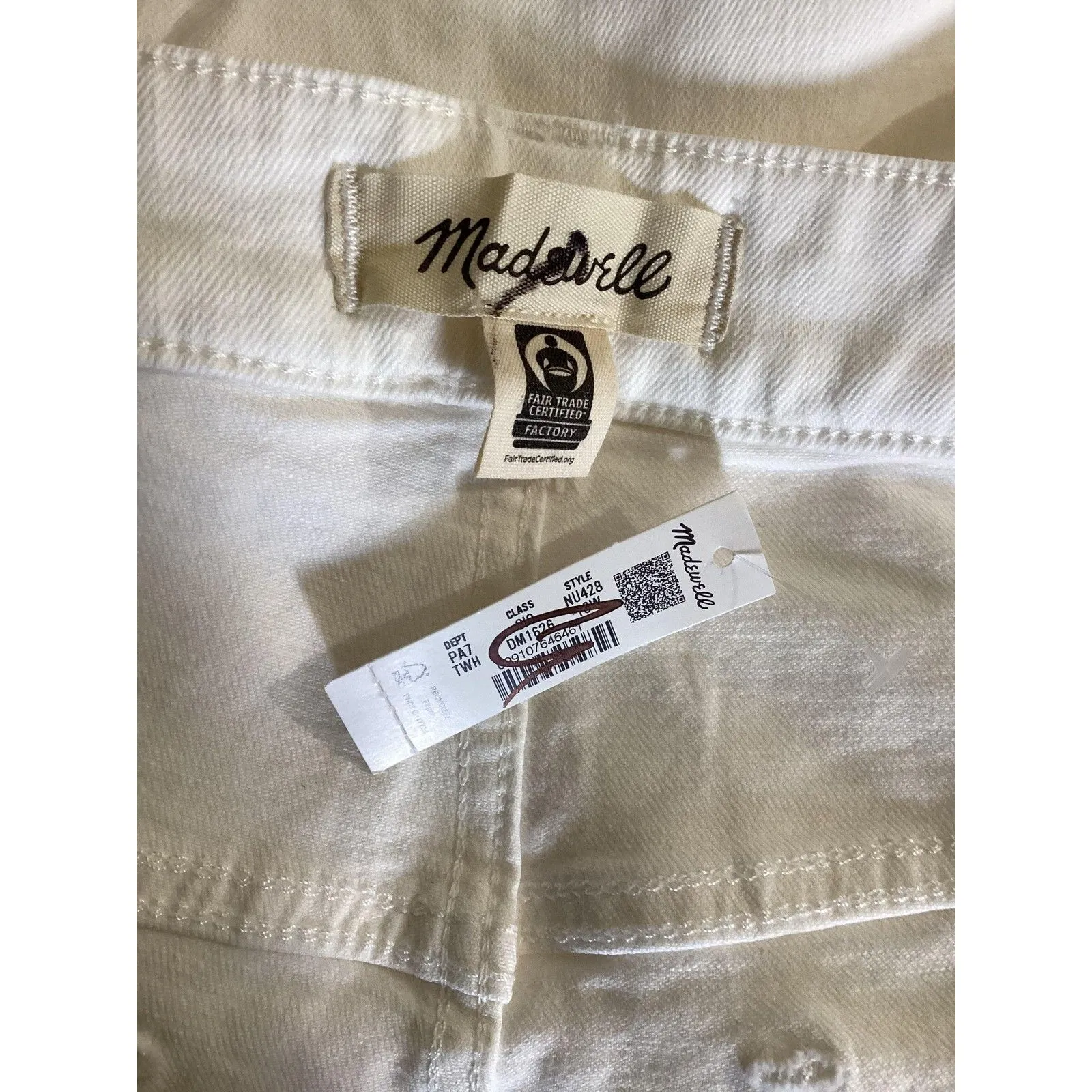 Madewell Flawed Pants 18W Perfect Vintage Wide-Leg Crop Jean High Rise Denim - Image 5