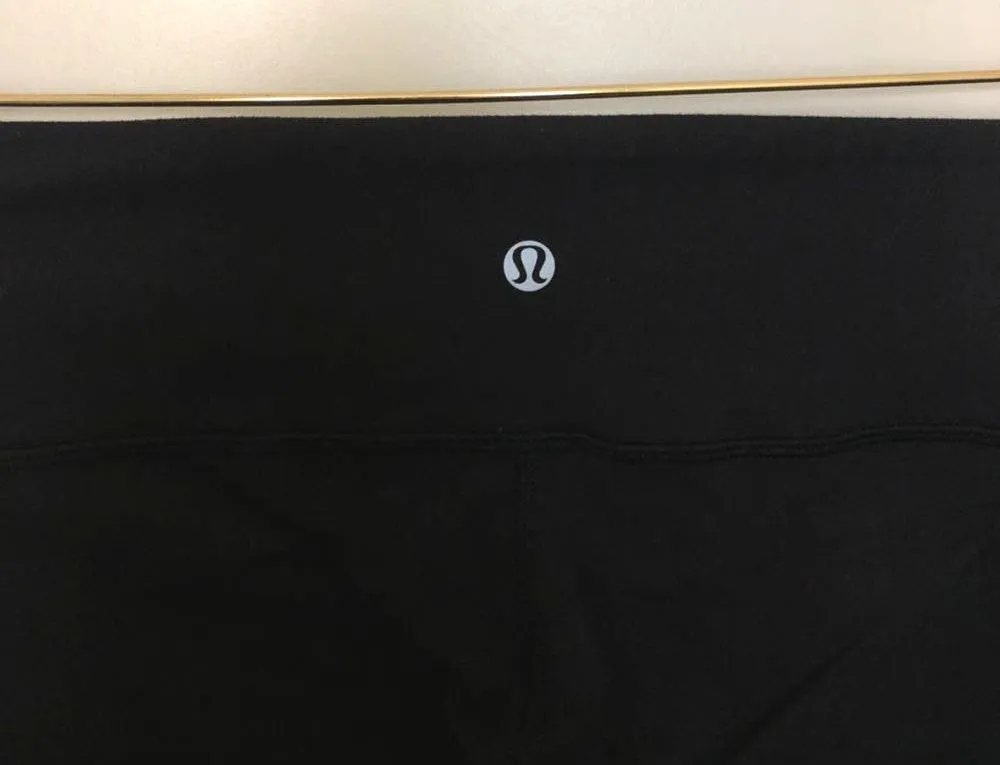 Lululemon Black Criss Cross Leggings  - Image 5