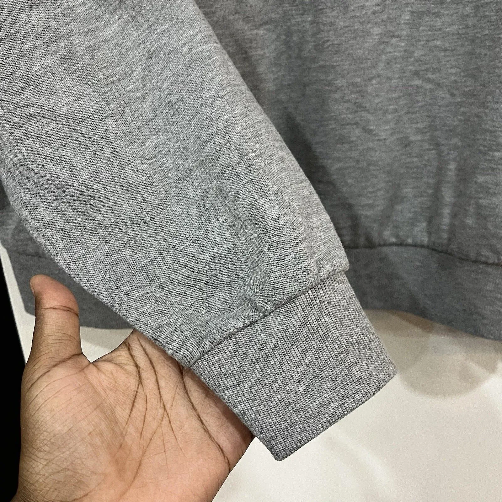 Peter Pan Collar Women’s Gray Sweatshirt Size Medium Coquette Twee - Image 3