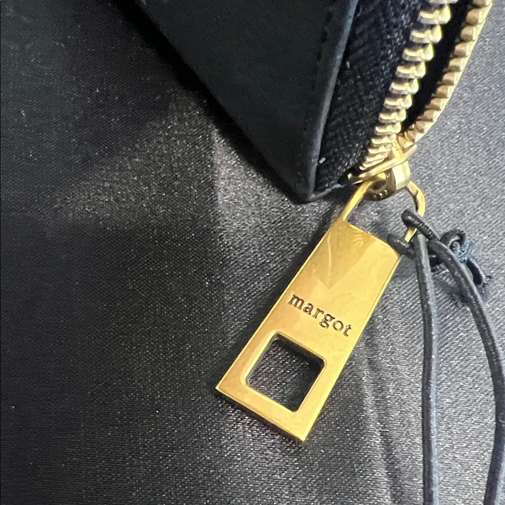 Margot New York | Classic Black Crossbody Bag w/ Matching Wallet - Image 14