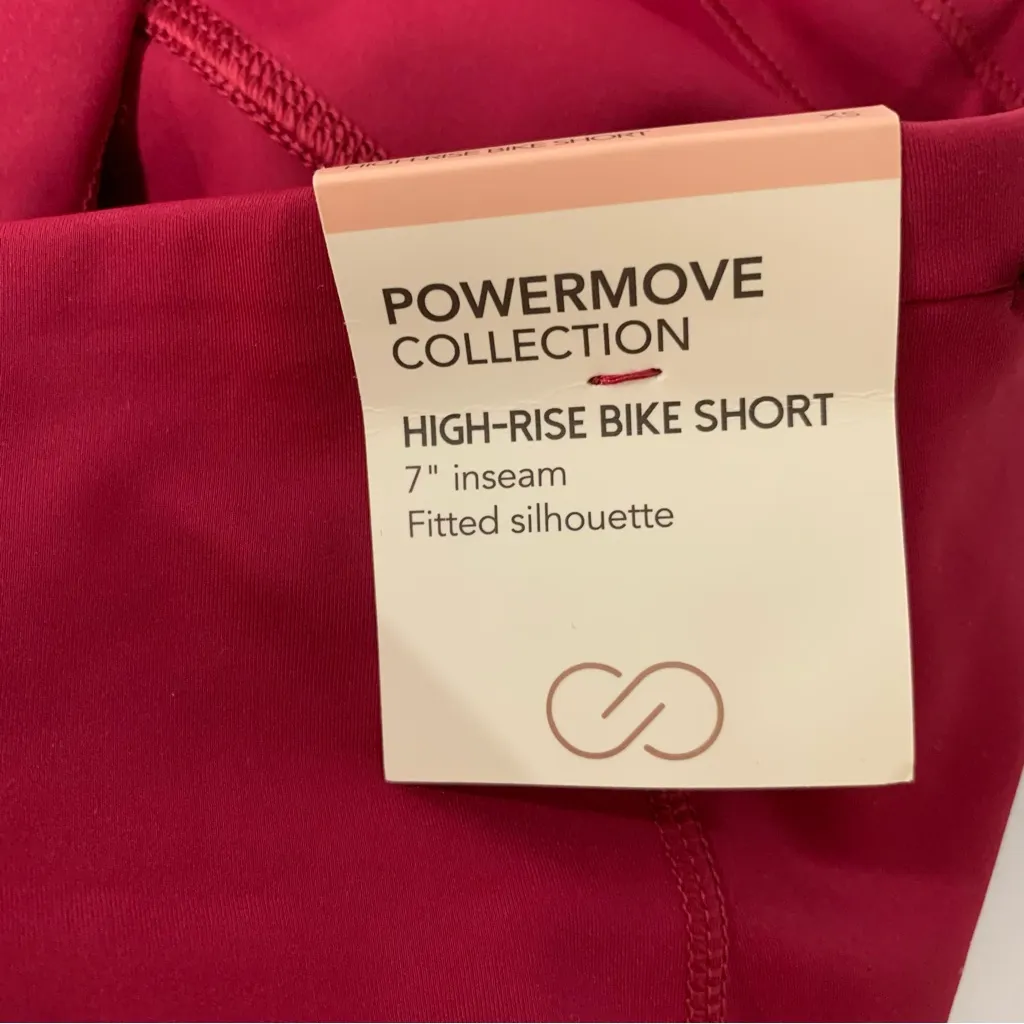 CALIA by Carrie Underwood Women's Red Powermove Collection Bike Shorts - Image 5