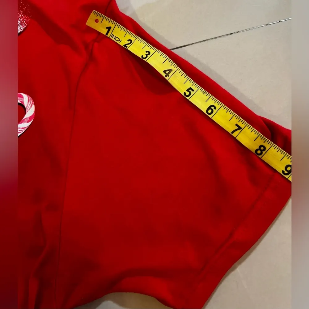 Ugly Christmas Men's 'Gold Buckle Santa' Short Sleeve T-Shirt Red Size M (38-40) - Image 16