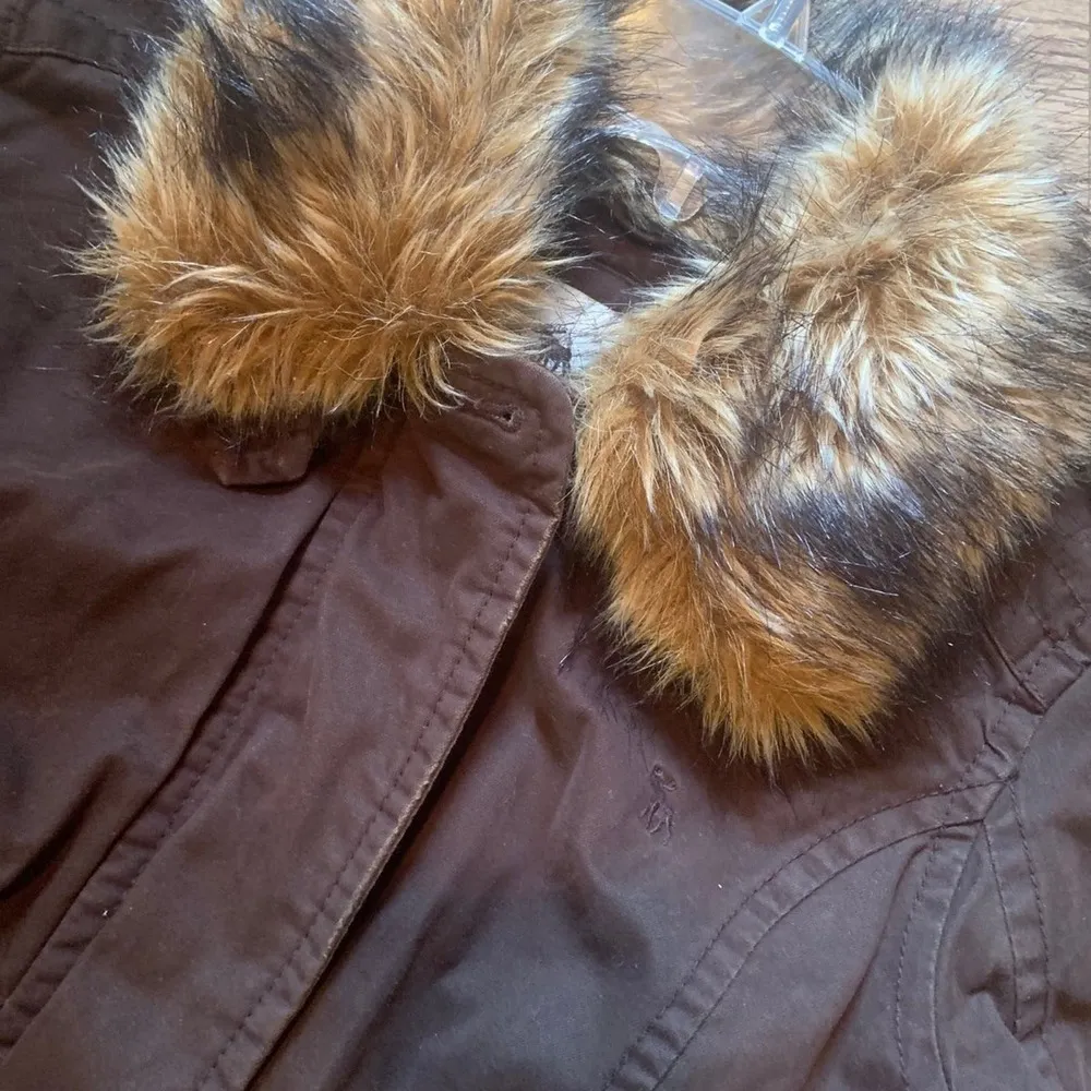 Y2k Abercrombie fur outdoor barn jacket coat preppy thick luxury winter classic - Image 3