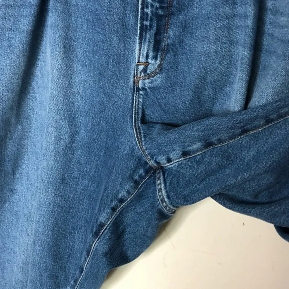 Good American Jagged Hem Jeans Straight Leg Jeans Plus Size 18 - Image 10