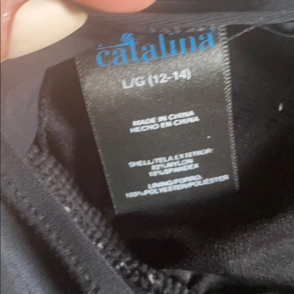 • Catalina •  front flounce • swim top with tie - Image 3