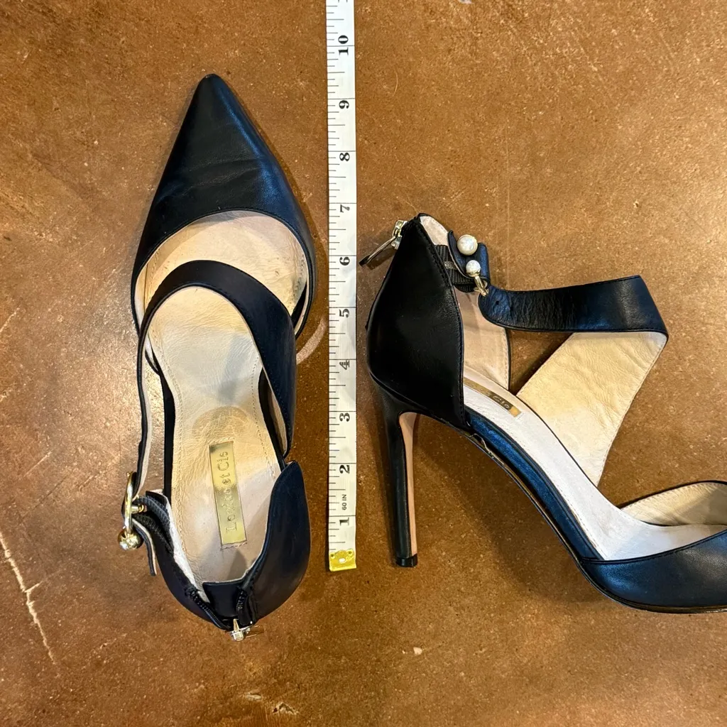 Jennox Pump Louise et Cie Chic Nordstrom Black Stiletto Heels - Image 6