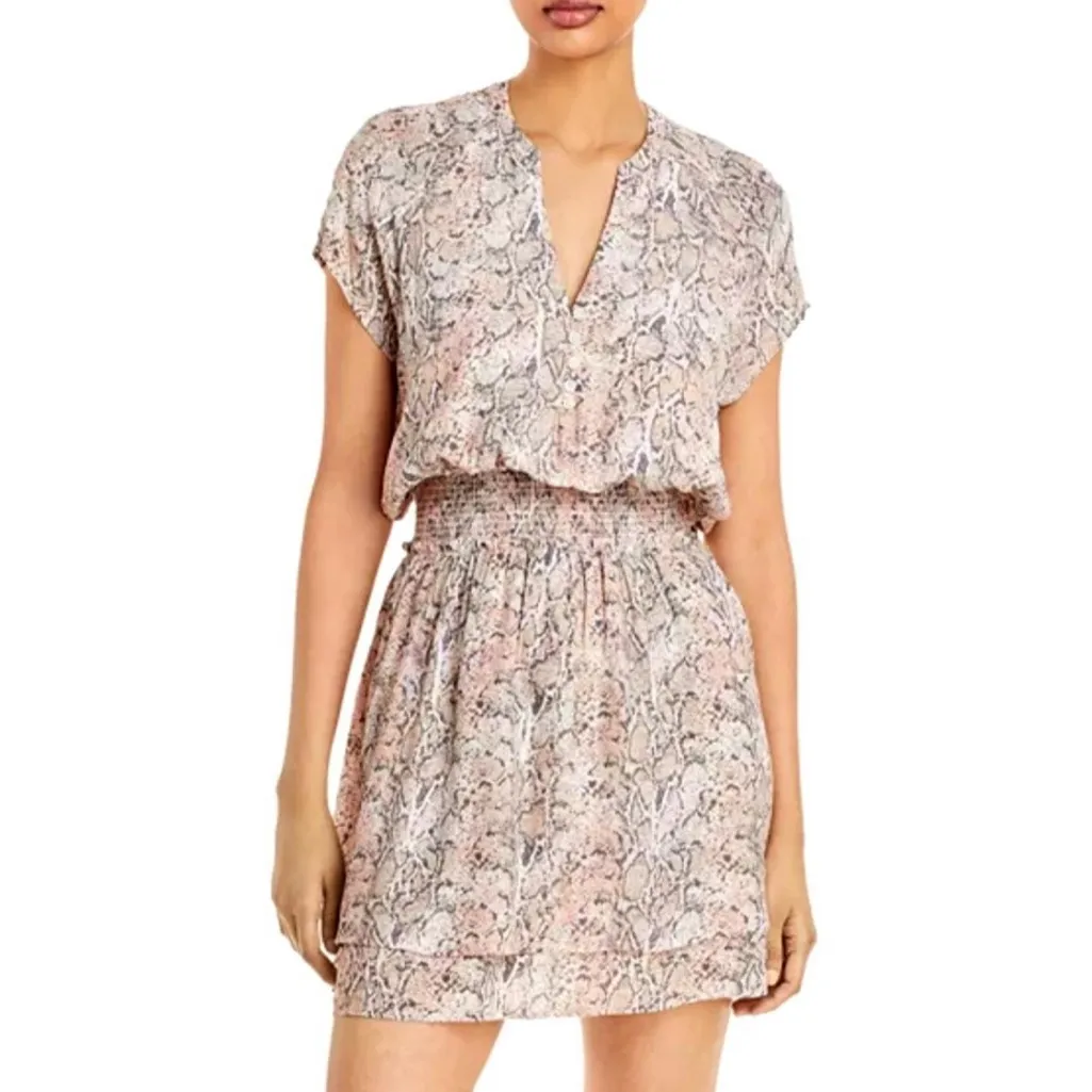 Rails Karla Watercolor Snakeskin dress size Small‎ - Image 4