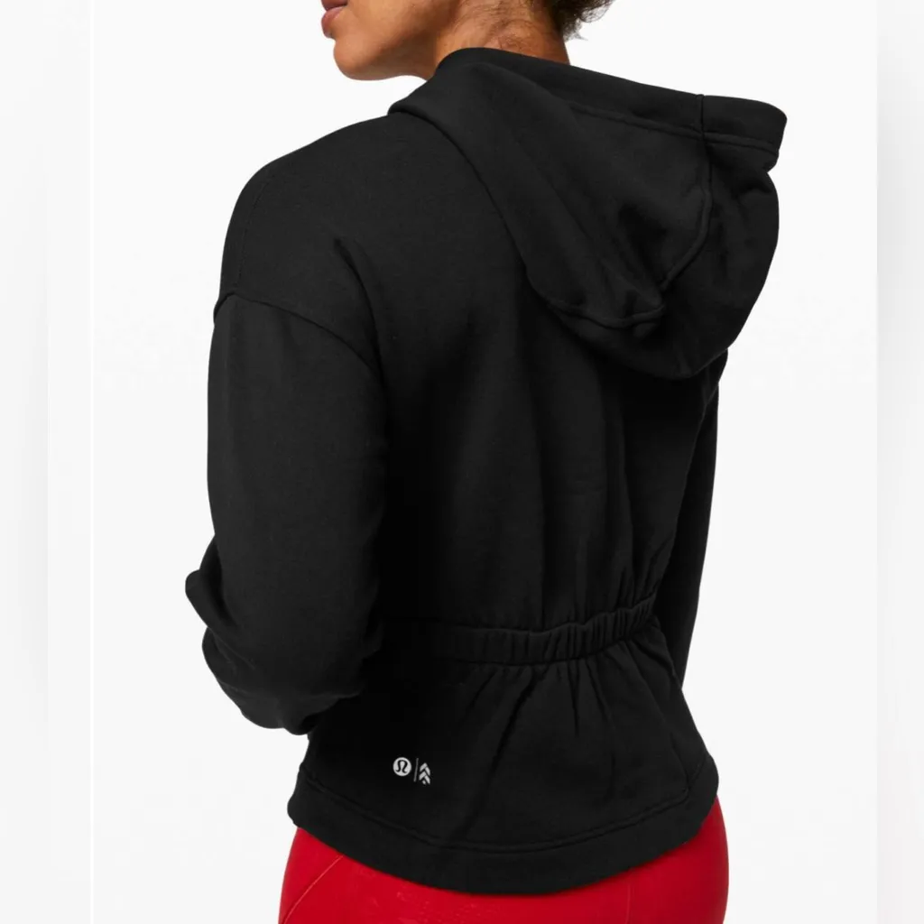 Lululemon Stronger as One Cropped Hoodie *lululemon X Barrys size 10 - Image 2