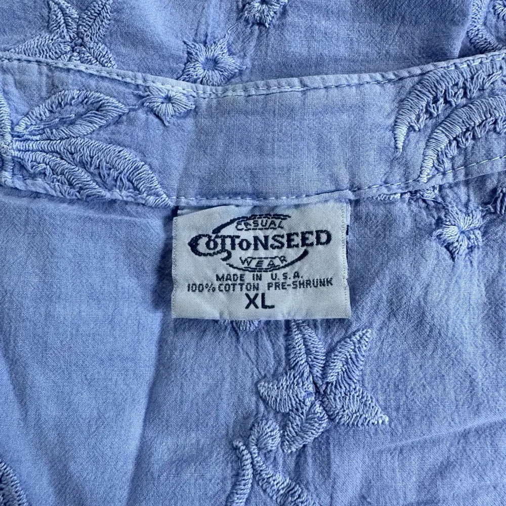 Cottonseed Casual Wear Embroidered Dress Size XL - Image 4