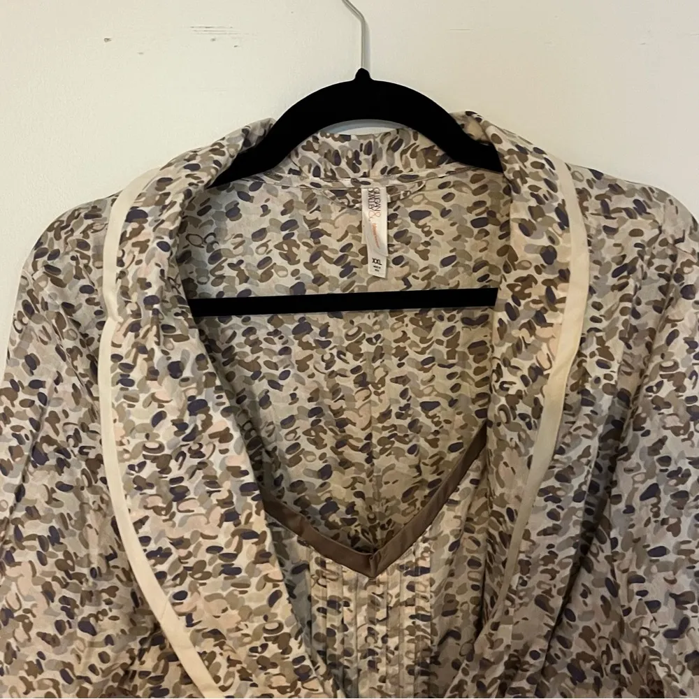 Gilligan & O'Malley Women's Night Gown and Robe Set Size XXL Tan - Image 8