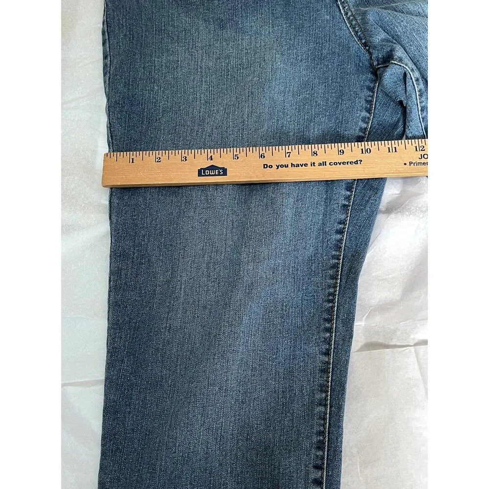 Style & Co womens size 10 jeans curvy capri mid-rise straight walking, work wear - Image 3