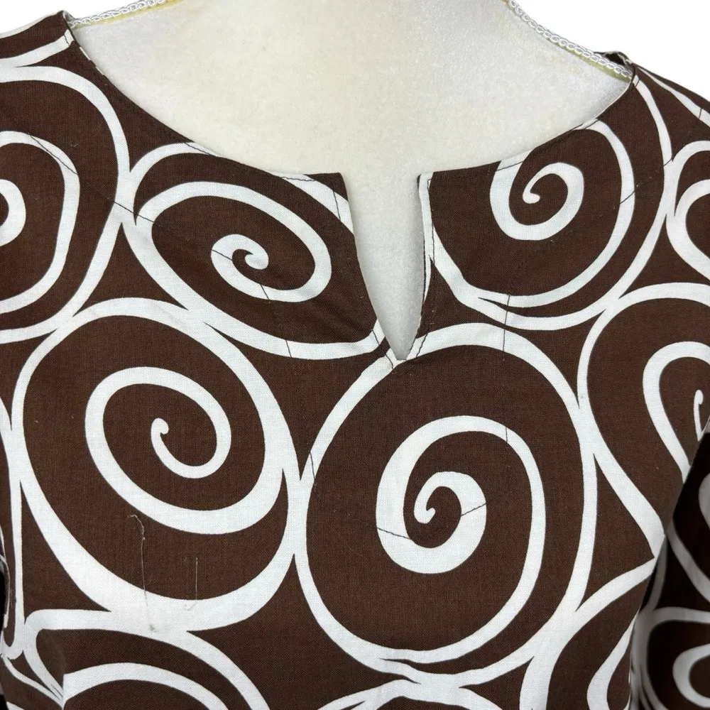 Ooh La La Creations top, size Small, Swirl Pattern, colorful, fun, dressy, cute - Image 3