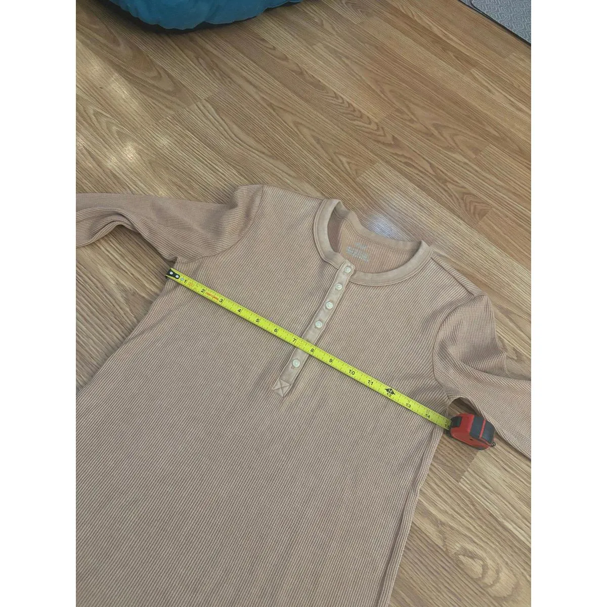 Aerie Henley Long Sleeve Top Size Small - Image 3