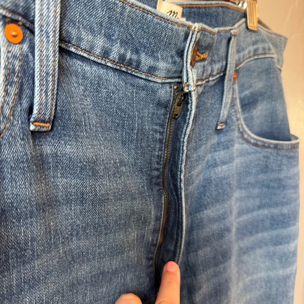 Madewell Comfort Stretch High Rise Perfect Vintage Jean in Maplewood Wash - Image 7