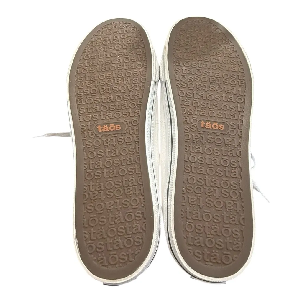 Taos Z Soul Sneaker Women Size 11 W White/Pewter (NO INSOLE) New READ! White - Image 6