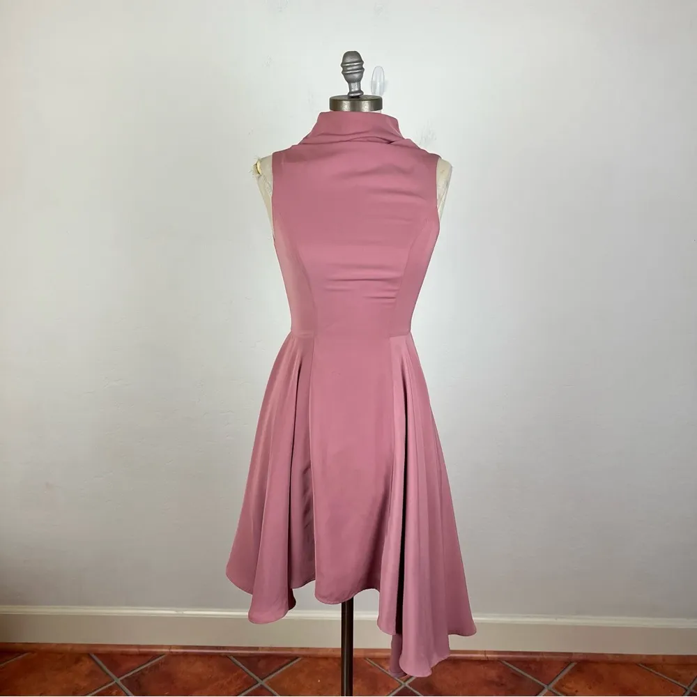 Keepsake  Break Even Mini Dress in Rose Pink - Image 2