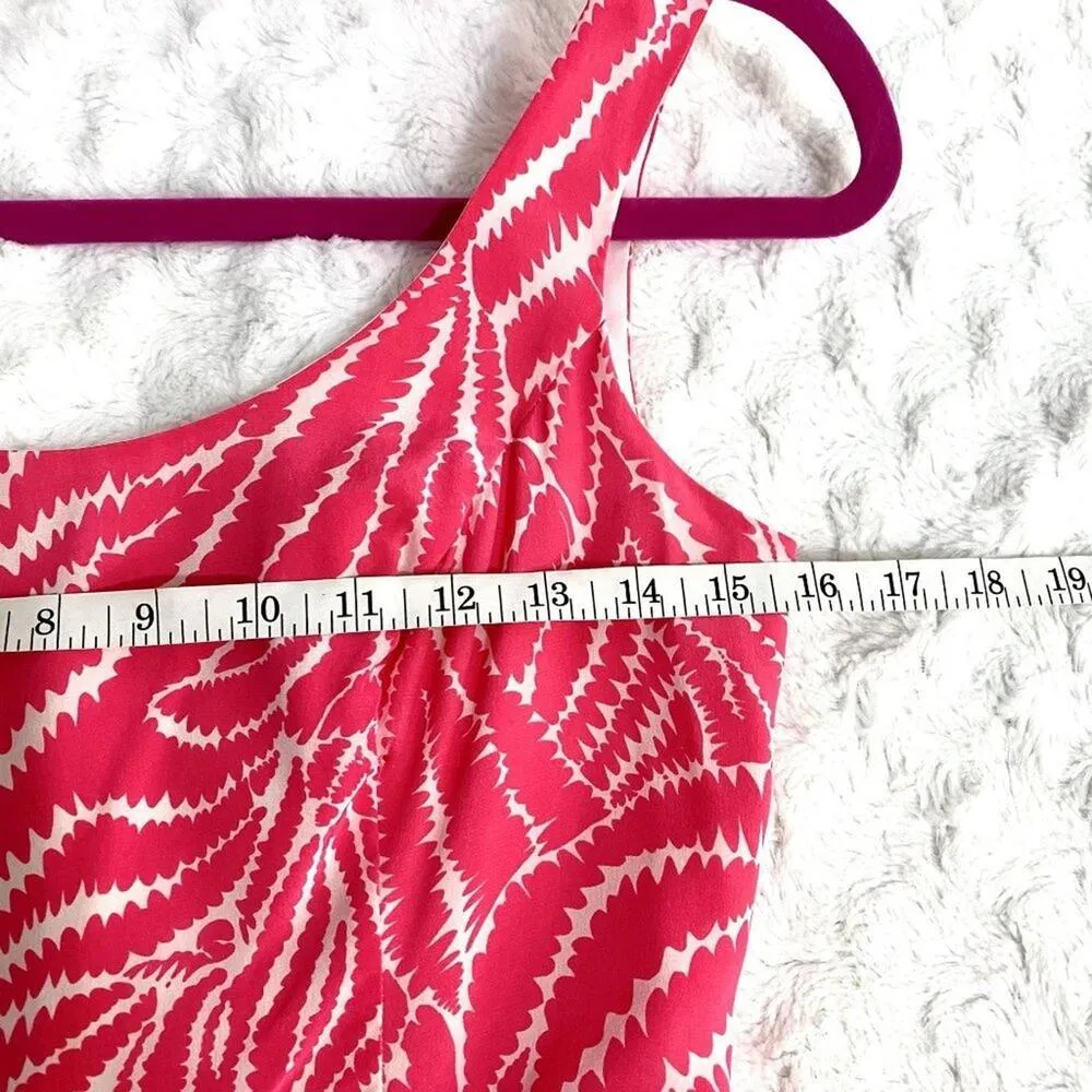 Lilly Pulitzer Splash Pink Show Your Stripes Silk Posey Sleeveless Dress 0 - Image 6