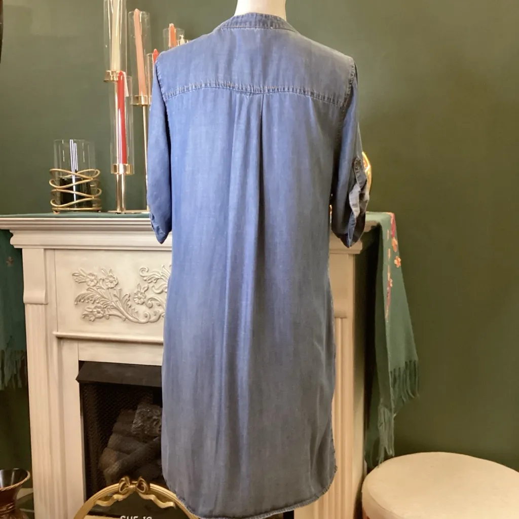 Philosophy‎ Dark Wash Denim Dress - Image 2