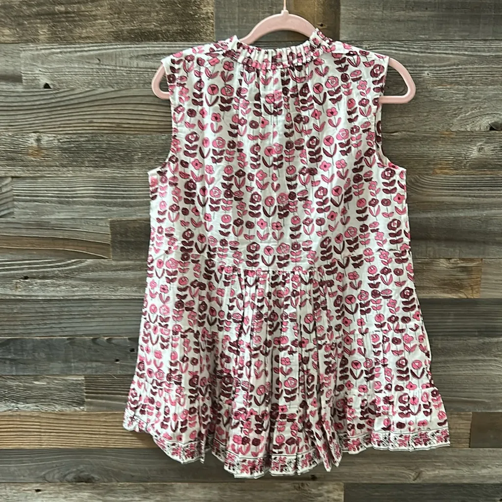 SLV Sur La Vague Blossom Cap Sleeve Mini Dress Size O/P one size petite Pink - Image 7