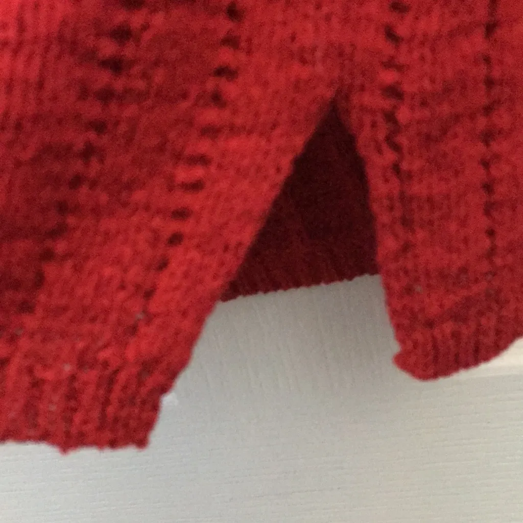 FINAL MARKDOWN Ladies’ NWT francesca rose Sweater (XL) Red - Image 8