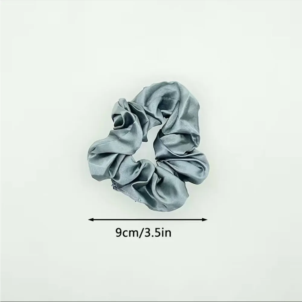 12pcs Silky Satin Scrunchies - Image 2