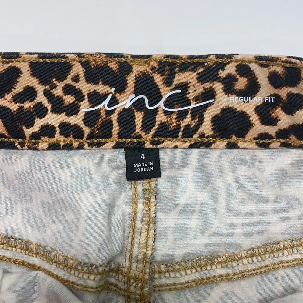 INC ANIMAL PRINT SKIRT - Image 4