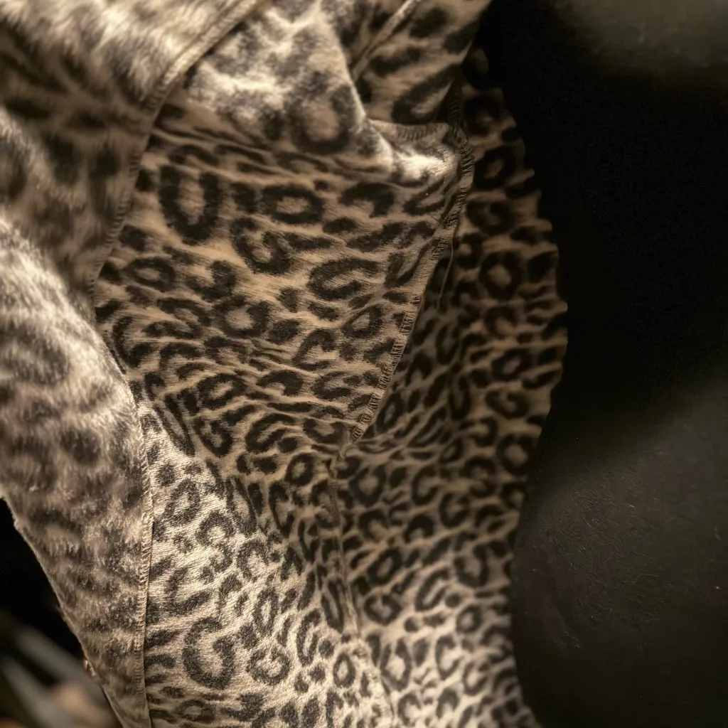 a new day Brown Leopard Teddy Jacket - Image 4