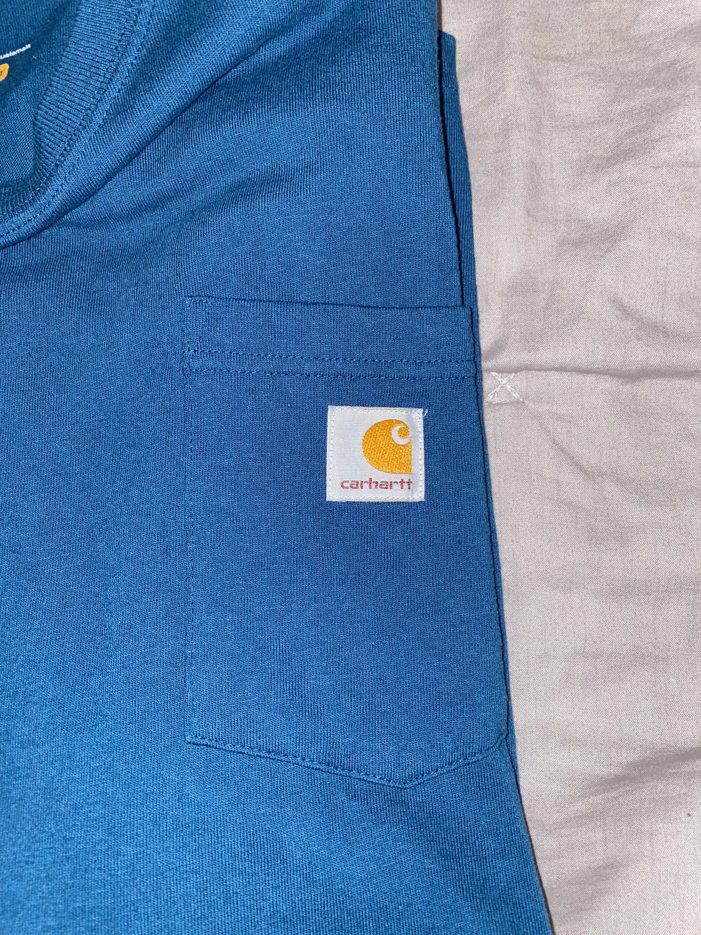 Carhartt Navy  Long Sleeve - Image 3