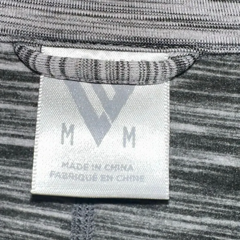 Level Wear Oklahoma State Cowboys Full Zip Athletic Performance Track Jacket Gray Size M - Image 7