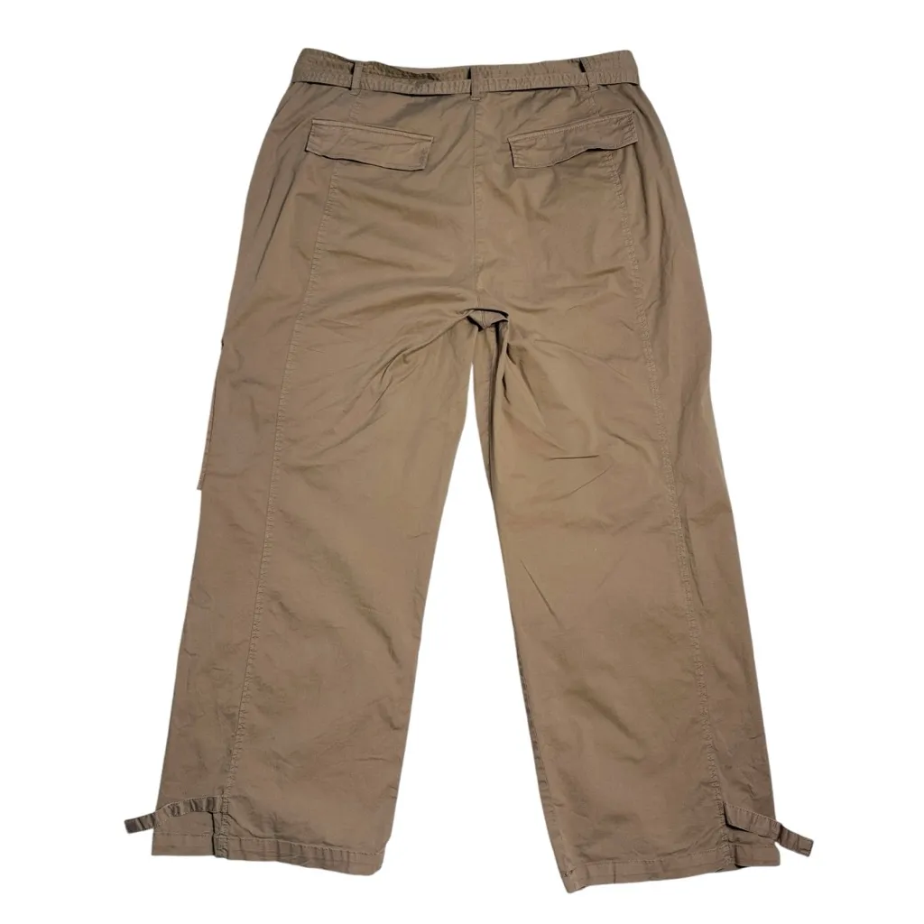 Pistola Tan Brown Nadine Belt Cargo Pants Womens 30 - Image 9