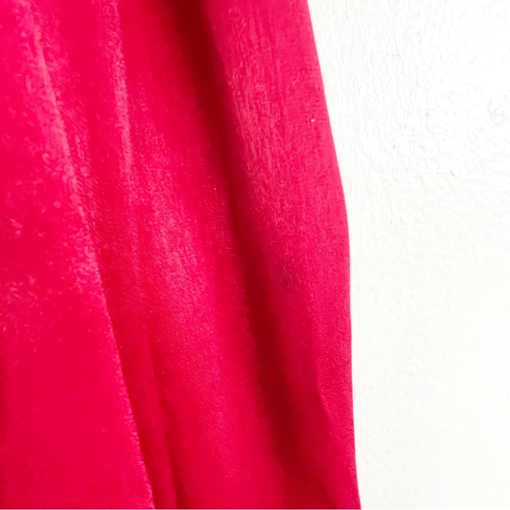 AIDEN MATTOX Red Faux Wrap V - Image 13