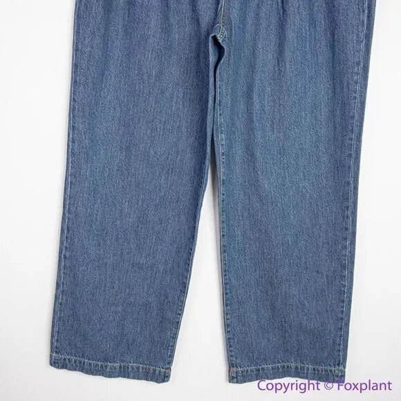 NEW Madewell The Harlow‎ Wide-Leg Jean in Fairson Wash, 31 - Image 4