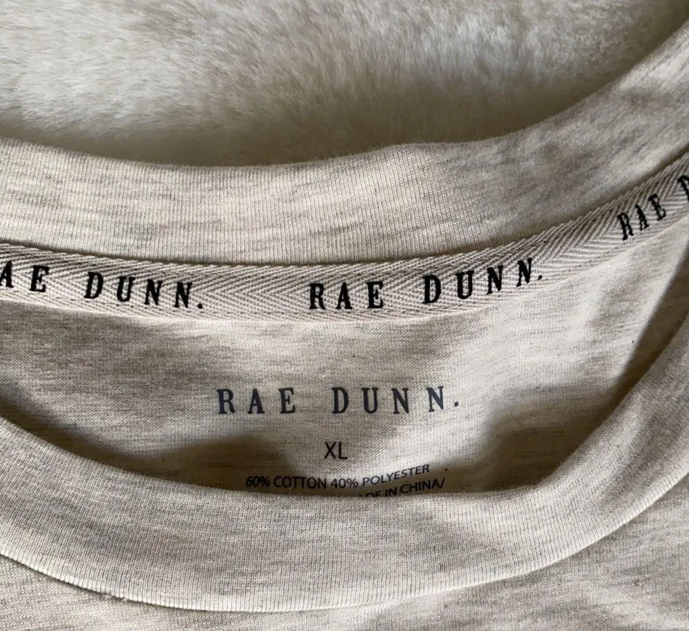 NWT Rae Dunn XL Recycle T-shirt - Image 3