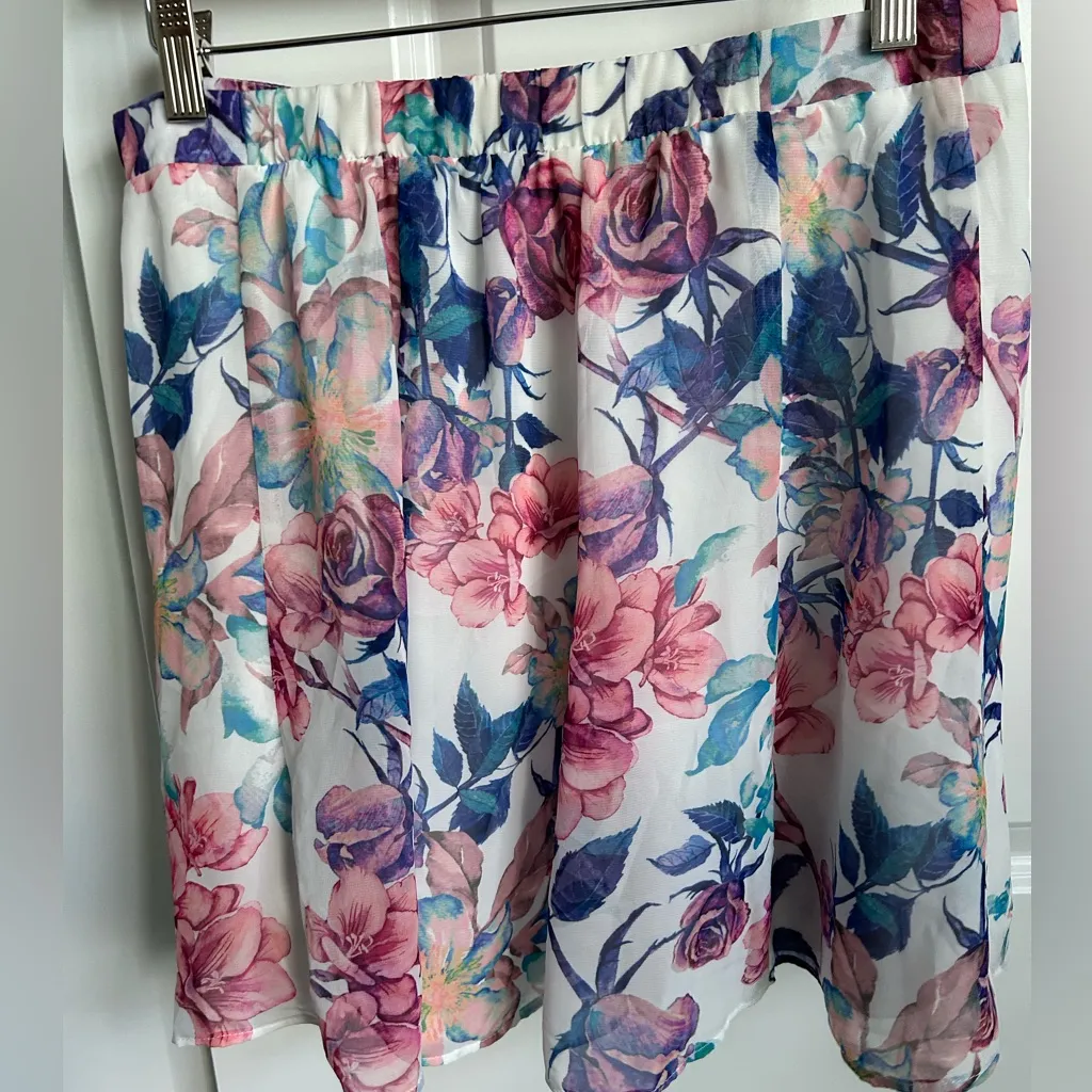 Show Me Your MuMu Floral Skirt - Image 2