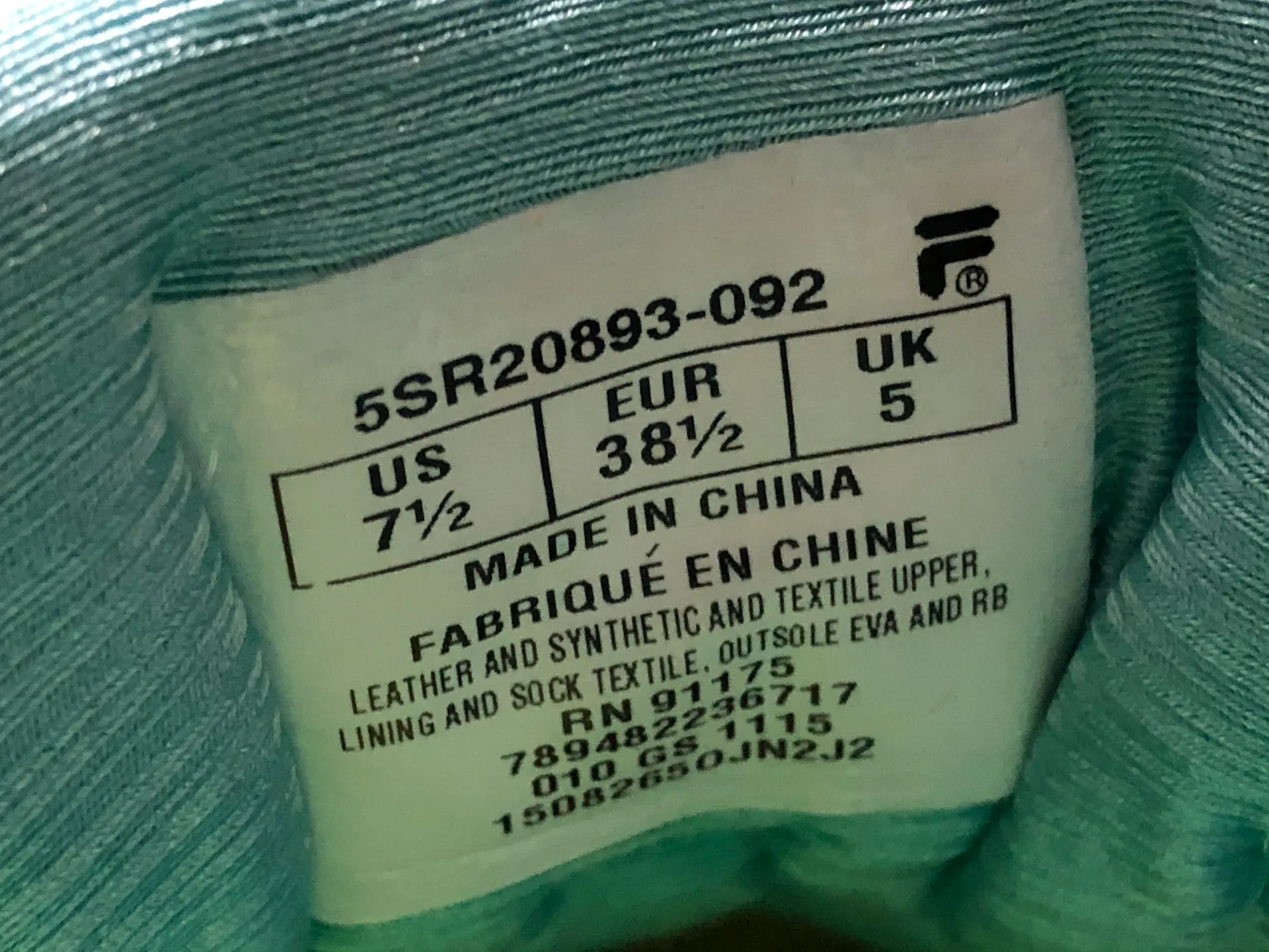 FILA Coolmax Memory Foam Shoes - Image 5