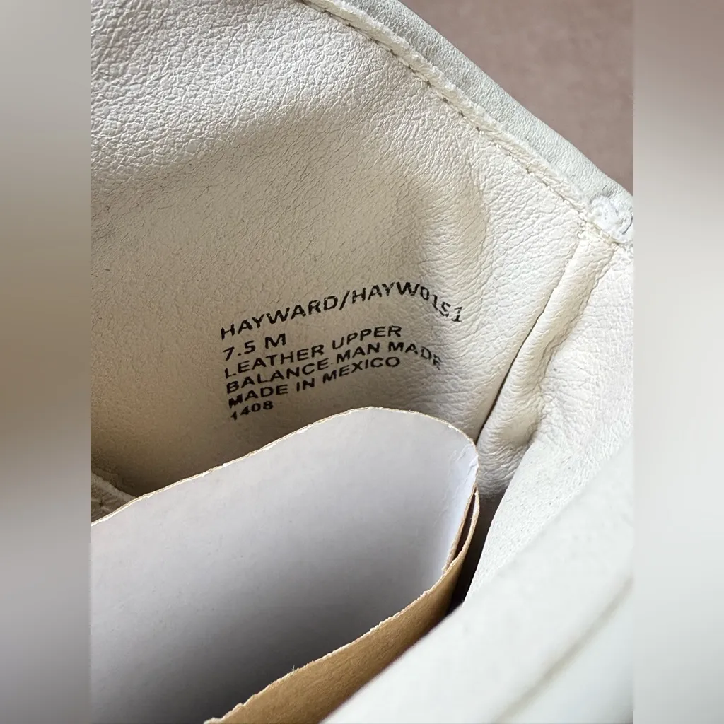 Steve Madden Women's Hayward Western White Leather Boots Size 7.5 NWT no box - Image 10