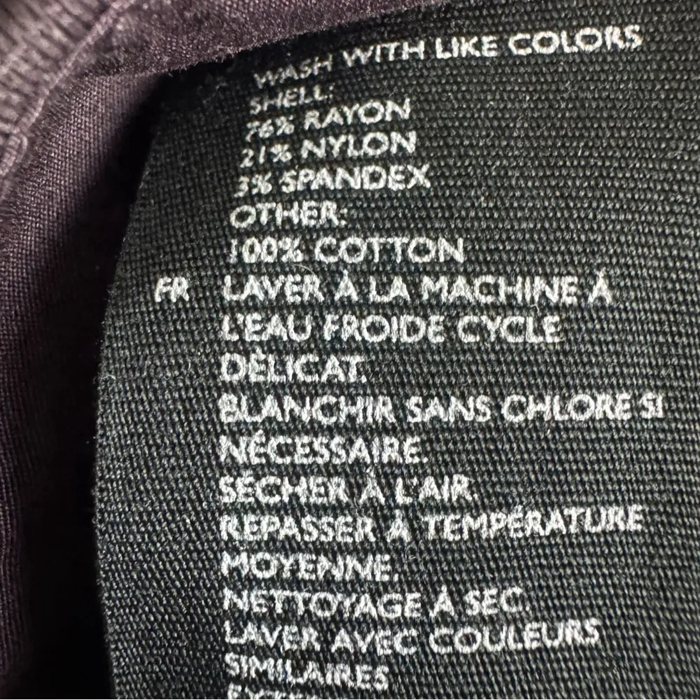 COS Boat Neck Modi Shift‎ Dress Cuff Sleeve Office Career Purple Sz M - Image 4