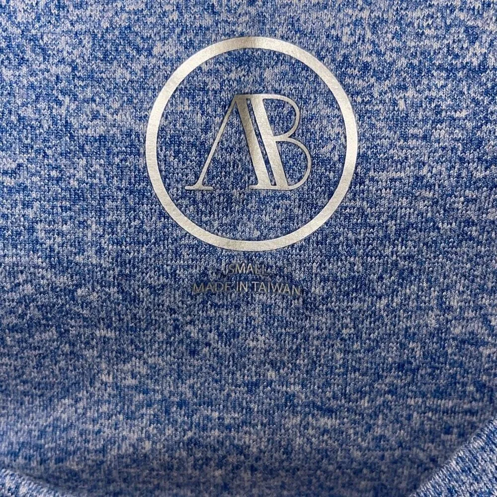 Addison Bay Womens Heather High Waisted Ludlow Pull-on Leggings Blue Small NWT - Image 9