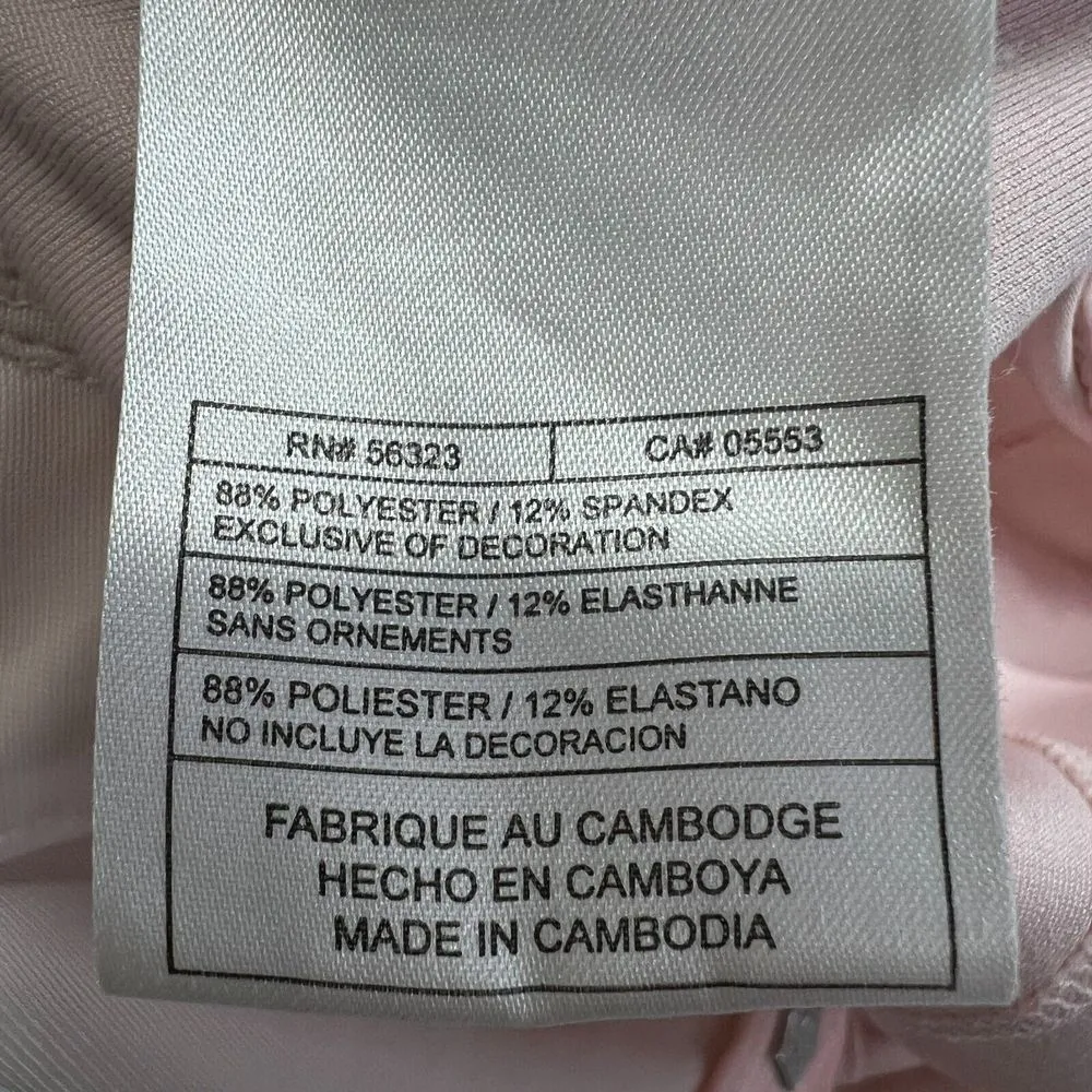 Nike Vintage Womens XS  Dri-Fit Blush Pink Full- Zip Front Jacket Fleece Runner‎ - Image 5