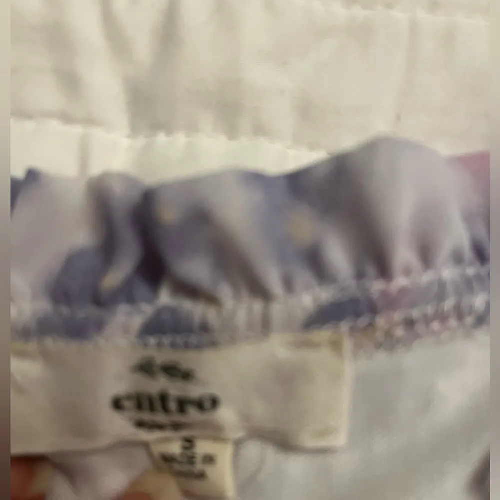 NWOT Entro purple floral blouse - Image 7