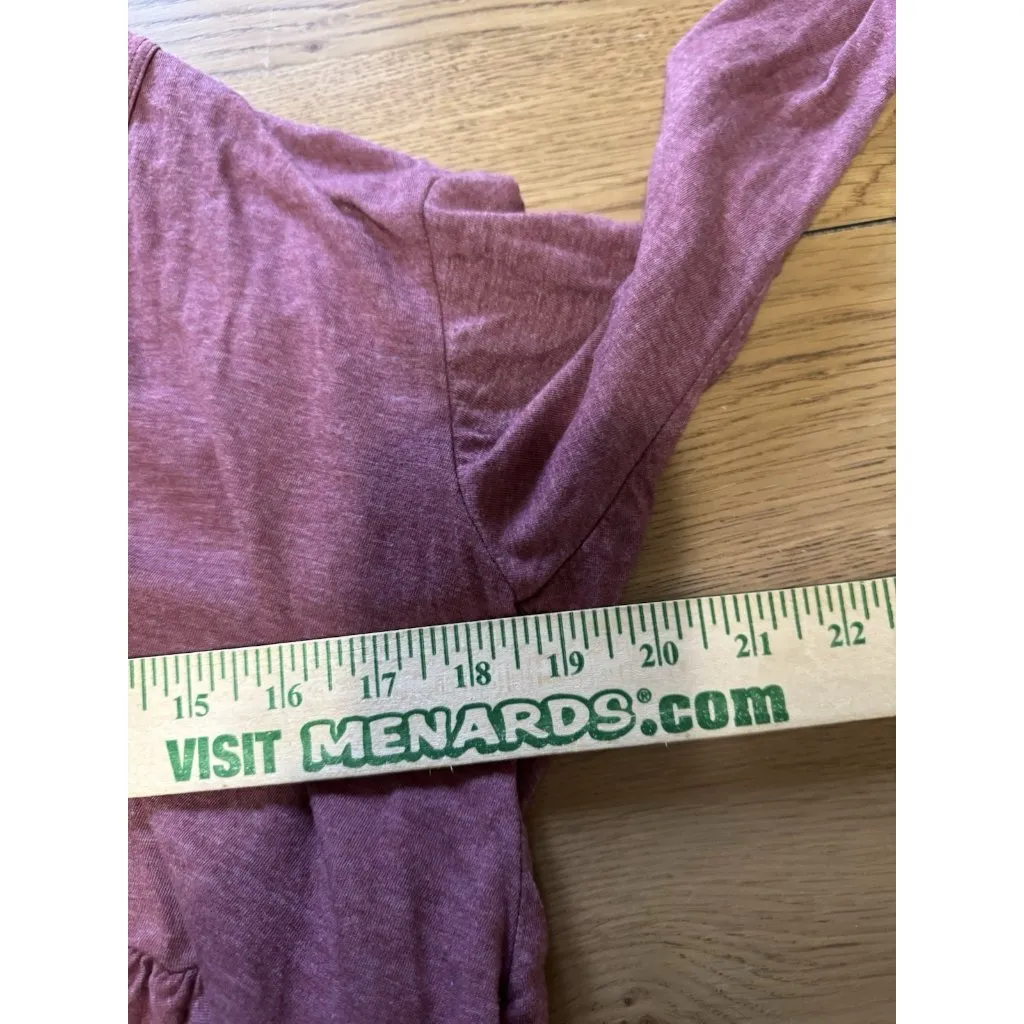 Truly Madly Deeply Anthropologie Women Size XS Crop Top Long Sleeve Boho Peasant - Image 5