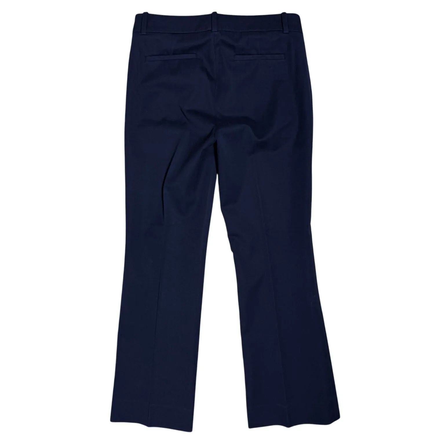 J. Crew Teddie Trousers Dress Pants Navy Blue Size 00 Preppy Minimalist NWOT - Image 2
