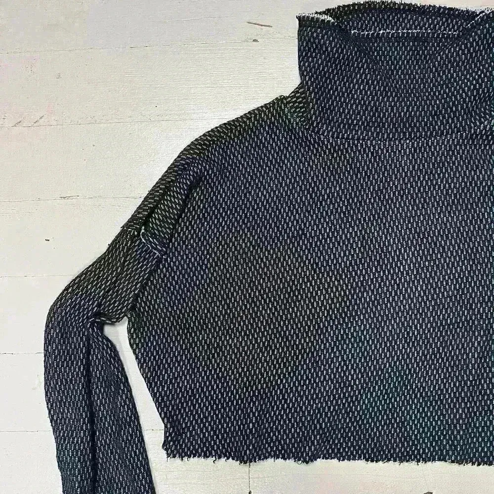 Urban Outfitters‎ Out From Under Camino Long Sleeve Top Size S, Dark Grey/ Black - Image 2