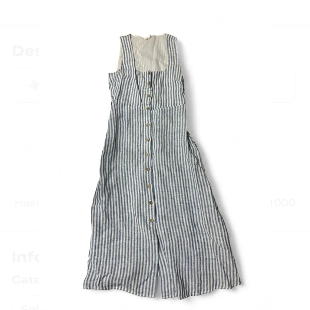 Faherty Seaside Dress Side Medium - Image 3