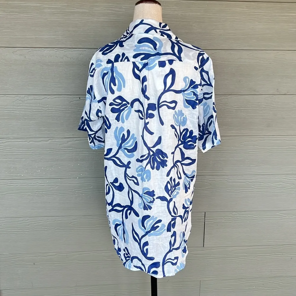 Faithfull the Brand “Charlita” Linen Shirt Dress - Image 6