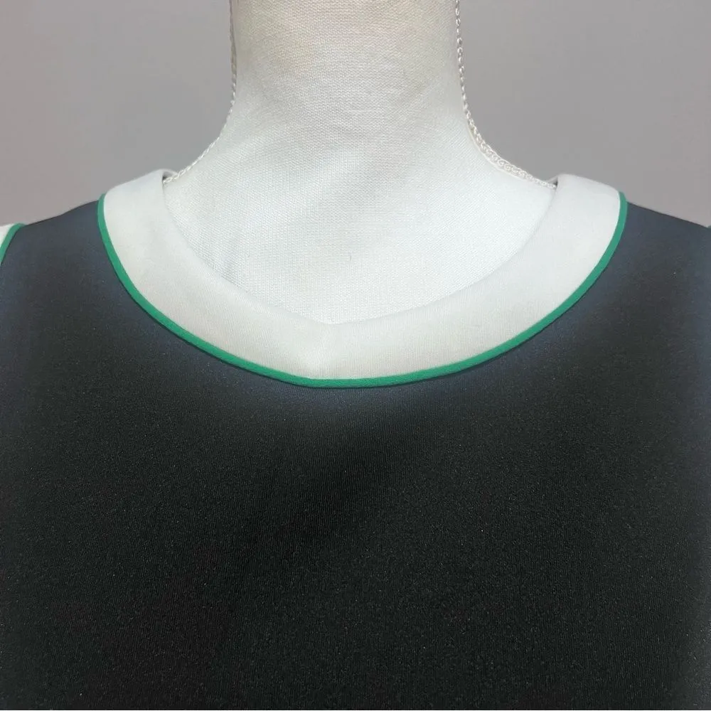 NWT Vince Camuto sleeveless midi dress women's size 12 in black - Image 2